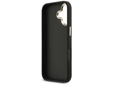 Funda Guess 4G Big 4G Classic Logo para iPhone 17 - Negro y dorado
