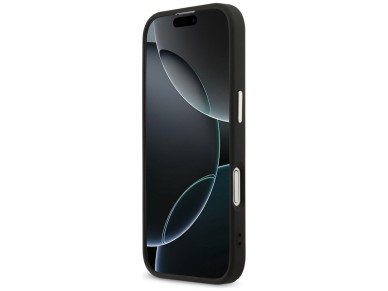 Funda Guess 4G Big 4G Classic Logo para iPhone 17 - Negro y dorado