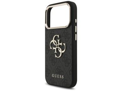 Funda Guess 4G Big 4G Classic Logo para iPhone 17 Pro - Negro y dorado Funda Guess 4G Big 4G Classic Logo para iPhone 17 Pro - Negro y dorado