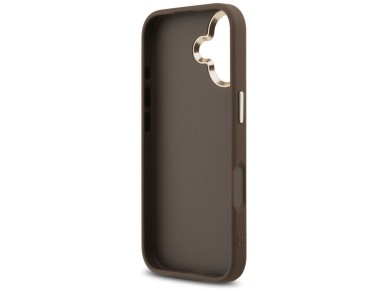 Capa Guess 4G Big 4G Classic Logo para iPhone 17 - Marrom e Dourado Capa Guess 4G Big 4G Classic Logo para iPhone 17 - Marrom e Dourado