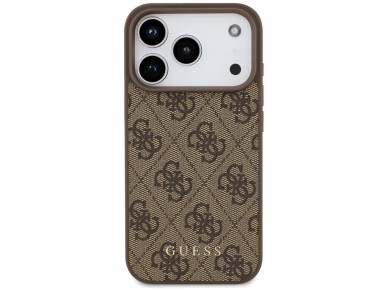 Capa Guess 4G Classic para iPhone 17 Pro - Marrom Capa Guess 4G Classic para iPhone 17 Pro - Marrom