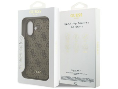 Guess 4G Classic Case for iPhone 17 - Brown Guess 4G Classic Case for iPhone 17 - Brown