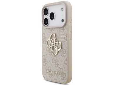 Guess 4G Big Logo Case for iPhone 17 Pro - Pink