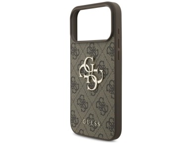 Funda Guess 4G con logo grande para iPhone 17 Pro Max - Marrón Funda Guess 4G con logo grande para iPhone 17 Pro Max - Marrón