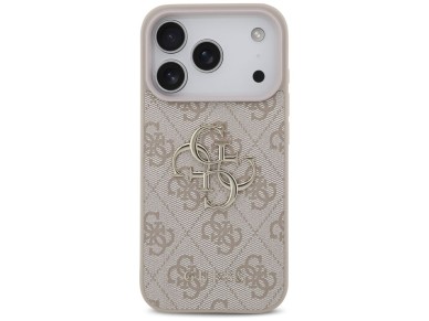 Guess 4G Big Logo Case for iPhone 17 Pro - Pink