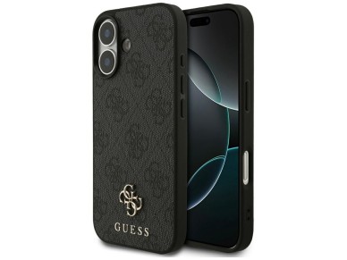 Guess 4G Small Classic Logo MagSafe case for iPhone 17 - black Guess 4G Small Classic Logo MagSafe case for iPhone 17 - black