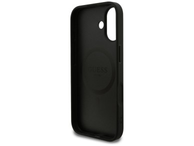 Guess 4G Small Classic Logo MagSafe case for iPhone 17 - black Guess 4G Small Classic Logo MagSafe case for iPhone 17 - black