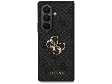 Guess Big 4G Logo Classic Logo Case for Samsung Galaxy Z Fold7 - Black