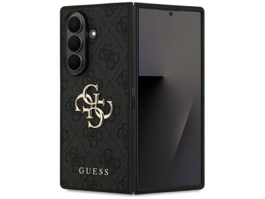 Guess Big 4G Logo Classic Logo Case for Samsung Galaxy Z Fold7 - Black