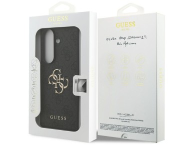 Guess Big 4G Logo Classic Logo Case for Samsung Galaxy Z Fold7 - Black