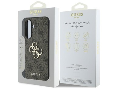 Guess Big 4G Logo Classic Logo Case for Samsung Galaxy A56 - Brown Guess Big 4G Logo Classic Logo Case for Samsung Galaxy A56 - Brown
