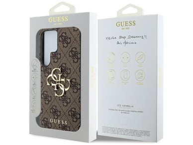Guess Big 4G Logo Classic Logo Case for Samsung Galaxy S25 Ultra Brown Guess Big 4G Logo Classic Logo Case for Samsung Galaxy S25 Ultra Brown