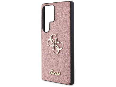 Guess Fixed Glitter Big 4G Metal Logo Case for Samsung Galaxy S25 Ultra Pink Guess Fixed Glitter Big 4G Metal Logo Case for Samsung Galaxy S25 Ultra Pink