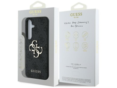 Guess Big 4G Logo Classic Logo Case for Samsung Galaxy S25 Black Guess Big 4G Logo Classic Logo Case for Samsung Galaxy S25 Black