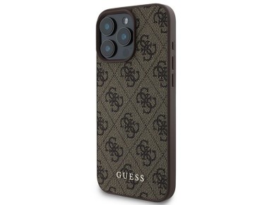 Guess 4G Classic iPhone 16 Pro Max Case - Brown Guess 4G Classic iPhone 16 Pro Max Case - Brown