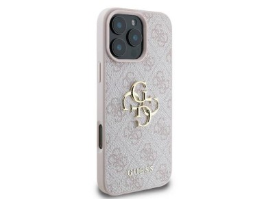 Guess 4G Big Logo Case for iPhone 16 Pro Max - Pink Guess 4G Big Logo Case for iPhone 16 Pro Max - Pink