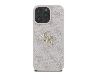 Guess 4G Big Logo Case for iPhone 16 Pro Max - Pink Guess 4G Big Logo Case for iPhone 16 Pro Max - Pink