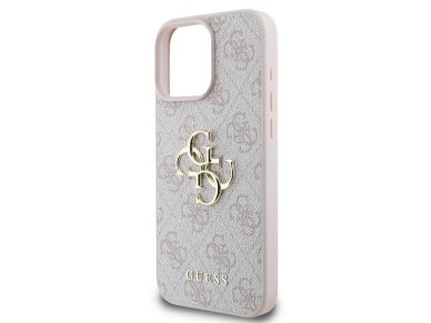 Guess 4G Big Logo Case for iPhone 16 Pro Max - Pink Guess 4G Big Logo Case for iPhone 16 Pro Max - Pink