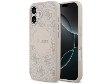 Guess 4G Circle Classic Logo MagSafe Case for iPhone 17 - Pink Guess 4G Circle Classic Logo MagSafe Case for iPhone 17 - Pink