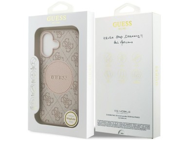 Guess 4G Circle Classic Logo MagSafe Case for iPhone 17 - Pink Guess 4G Circle Classic Logo MagSafe Case for iPhone 17 - Pink