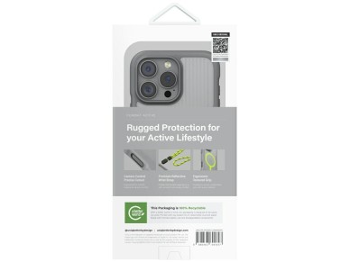 Uniq Combat Active Magclick Charging Case for iPhone 16 Pro - Gray Uniq Combat Active Magclick Charging Case for iPhone 16 Pro - Gray