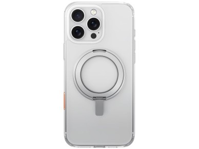 Capa Uniq Swivix com suporte giratório 360° para iPhone 16 Pro - Transparente Capa Uniq Swivix com suporte giratório 360° para iPhone 16 Pro - Transparente