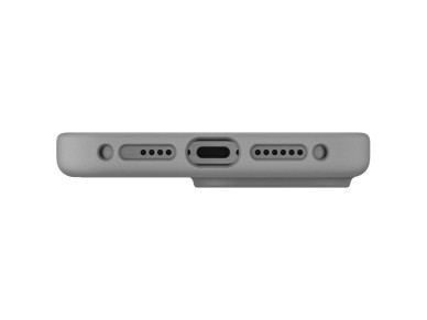 Capa de carregamento Uniq Combat Active Magclick para iPhone 16 Pro Max - Cinza Capa de carregamento Uniq Combat Active Magclick para iPhone 16 Pro Max - Cinza
