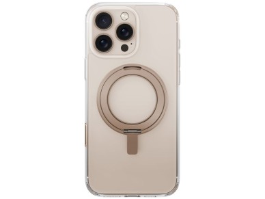 Uniq Swivix 360 Rotating Kickstand Case for iPhone 16 Pro Max - Gold Uniq Swivix 360 Rotating Kickstand Case for iPhone 16 Pro Max - Gold