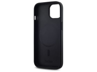 DKNY Plain Logo MagSafe iPhone 15 Plus Case - Black DKNY Plain Logo MagSafe iPhone 15 Plus Case - Black