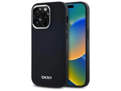 DKNY Plain Logo MagSafe iPhone 14 Pro Case - Black DKNY Plain Logo MagSafe iPhone 14 Pro Case - Black