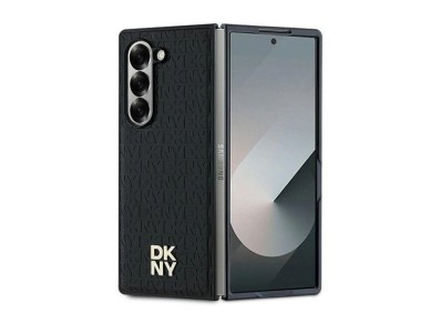 DKNY Repeat Pattern Stack Logo Case for Samsung Galaxy Z Fold6 - Black DKNY Repeat Pattern Stack Logo Case for Samsung Galaxy Z Fold6 - Black