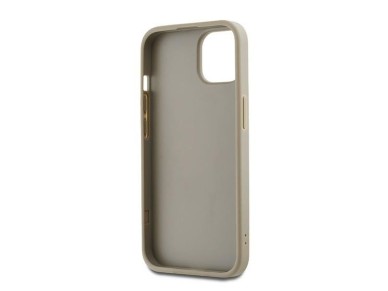 DKNY Wrist Strap Stock Logo case for iPhone 15 Plus - beige DKNY Wrist Strap Stock Logo case for iPhone 15 Plus - beige