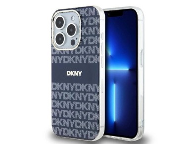 DKNY IML Mono & Stripe MagSafe case for iPhone 15 Pro Max - blue DKNY IML Mono & Stripe MagSafe case for iPhone 15 Pro Max - blue