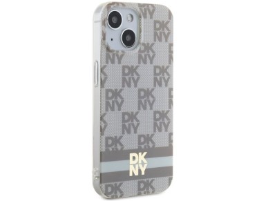 Funda MagSafe DKNY IML con estampado a cuadros monocromático y rayas estampadas para iPhone 15 Plus Funda MagSafe DKNY IML con estampado a cuadros monocromático y rayas estampadas para iPhone 15 Plus