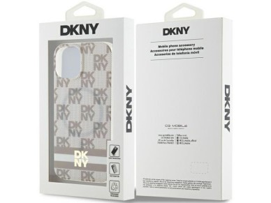 Funda MagSafe DKNY IML con estampado a cuadros monocromático y rayas estampadas para iPhone 15 Plus Funda MagSafe DKNY IML con estampado a cuadros monocromático y rayas estampadas para iPhone 15 Plus