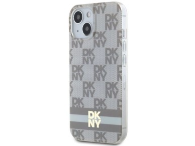 Funda MagSafe DKNY IML con estampado a cuadros monocromático y rayas estampadas para iPhone 15 Plus Funda MagSafe DKNY IML con estampado a cuadros monocromático y rayas estampadas para iPhone 15 Plus