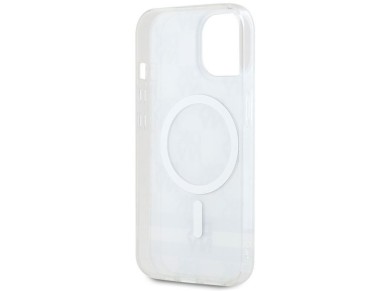 Funda MagSafe DKNY IML con estampado a cuadros monocromático y rayas estampadas para iPhone 15 Plus Funda MagSafe DKNY IML con estampado a cuadros monocromático y rayas estampadas para iPhone 15 Plus