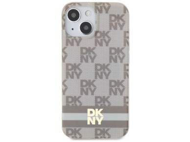 Funda MagSafe DKNY IML con estampado a cuadros monocromático y rayas estampadas para iPhone 15 Plus Funda MagSafe DKNY IML con estampado a cuadros monocromático y rayas estampadas para iPhone 15 Plus