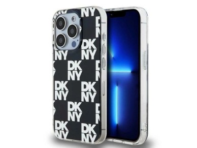 DKNY IML Checkered Mono Pattern case for iPhone 15 Pro Max - black DKNY IML Checkered Mono Pattern case for iPhone 15 Pro Max - black