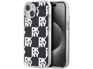 DKNY IML Checkered Mono Pattern case for iPhone 15 / 14 / 13 - black DKNY IML Checkered Mono Pattern case for iPhone 15 / 14 / 13 - black
