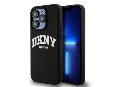 DKNY Liquid Silicone White Printed Logo MagSafe Case for iPhone 13 Pro / 13 - Black DKNY Liquid Silicone White Printed Logo MagSafe Case for iPhone 13 Pro / 13 - Black