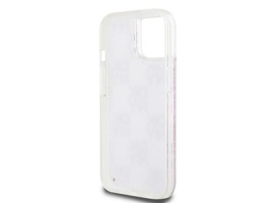DKNY Liquid Glitter Multilogo case for iPhone 15 / 14 / 13 - pink