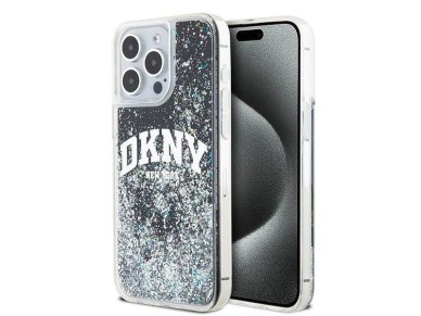 DKNY Liquid Glitter Big Logo iPhone 14 Pro Max Case - Black DKNY Liquid Glitter Big Logo iPhone 14 Pro Max Case - Black