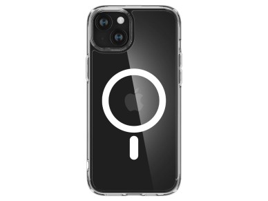 Capa Spigen Ultra Hybrid Mag com MagSafe para iPhone 15 - Branca