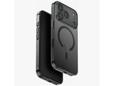 Capa de carregamento Uniq Airsuit Magclick para iPhone 17 Pro - Preta Capa de carregamento Uniq Airsuit Magclick para iPhone 17 Pro - Preta
