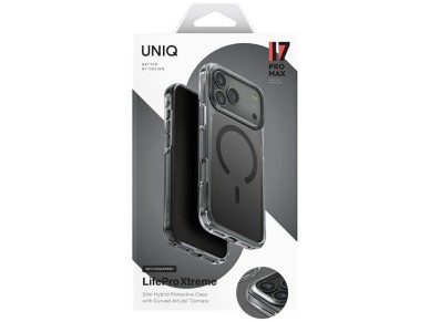 Funda de carga Uniq LifePro Xtreme Magclick para iPhone 17 Pro Max - negra Funda de carga Uniq LifePro Xtreme Magclick para iPhone 17 Pro Max - negra