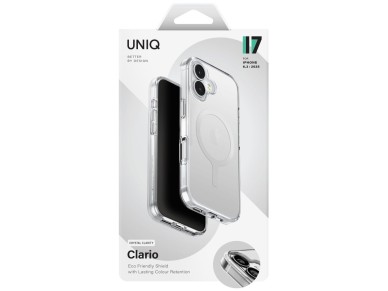 Uniq Clario Magclick Charging Case for iPhone 17 - Transparent Uniq Clario Magclick Charging Case for iPhone 17 - Transparent