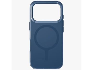 Capa de carregamento Uniq Clario Magclick para iPhone 17 Pro - Azul Capa de carregamento Uniq Clario Magclick para iPhone 17 Pro - Azul