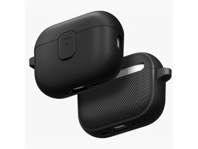 Uniq Clyde Case for AirPods Pro 3 - Black and Gray