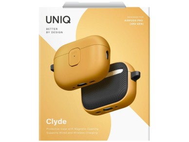 Uniq Clyde Case for AirPods Pro 3rd Gen - Yellow-Gray Uniq Clyde Case for AirPods Pro 3rd Gen - Yellow-Gray